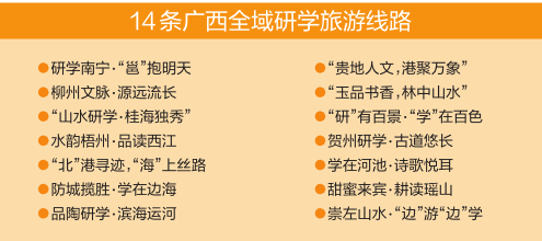 暑假去哪儿玩？广西14条研学旅游线路任你选