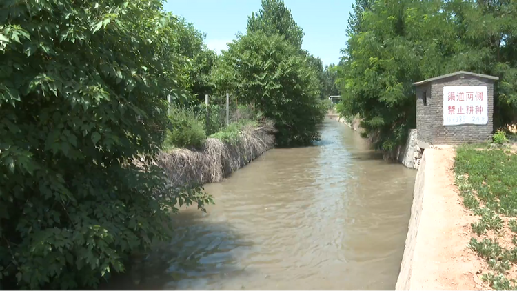 石家庄市鹿泉区：源泉渠提闸放水 保障夏种夏灌_fororder_图片 2