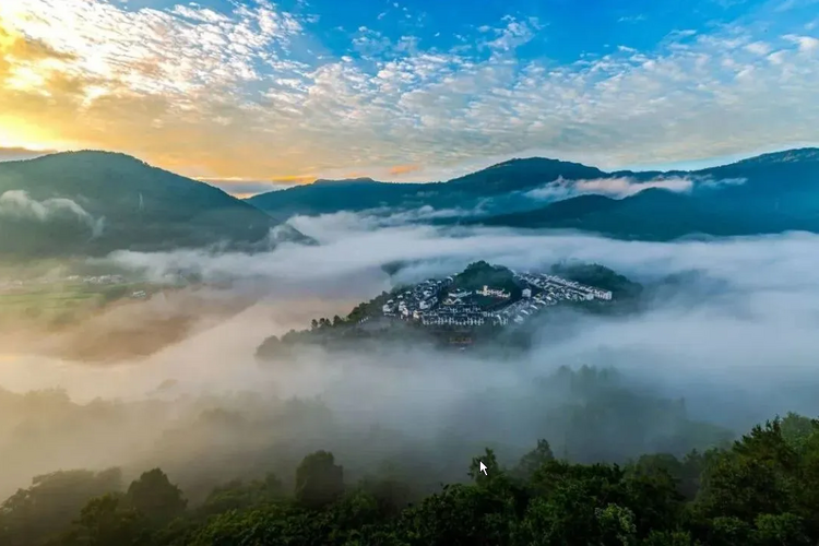 四川宣汉上榜2024 年全国县域旅游综合实力百强县_fororder_宣汉秀美风景