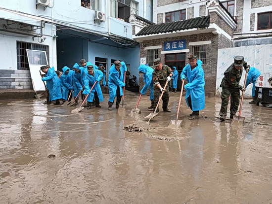 贵州镇远各乡镇齐心吹响防汛救灾“集结号” 全力抓好重建工作_fororder_羊场镇.JPG