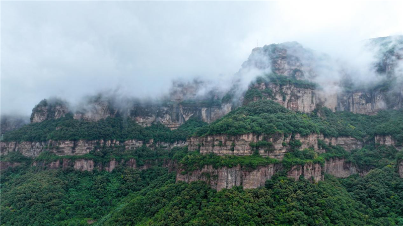 安阳林州太行大峡谷：夏日云海醉游人_fororder_图片6