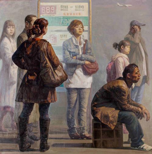 “黑龙江省美术馆藏杜晓东油画作品展”举行