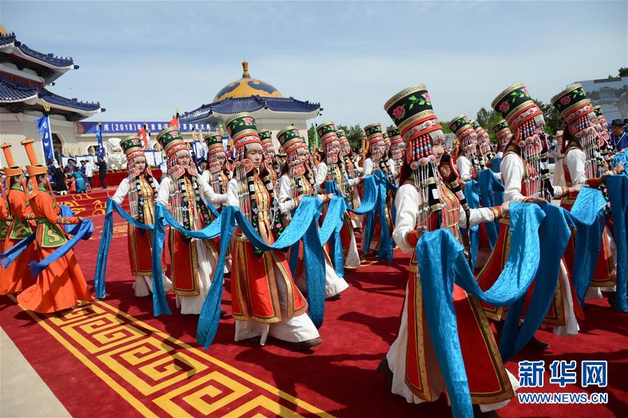 内蒙古成吉思汗陵举行春季大祭