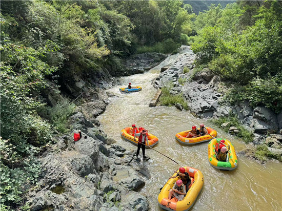 三门峡卢氏县豫西大峡谷景区举办二十周年庆典_fororder_激烈角逐勇争冠 摄影 郭佳佳