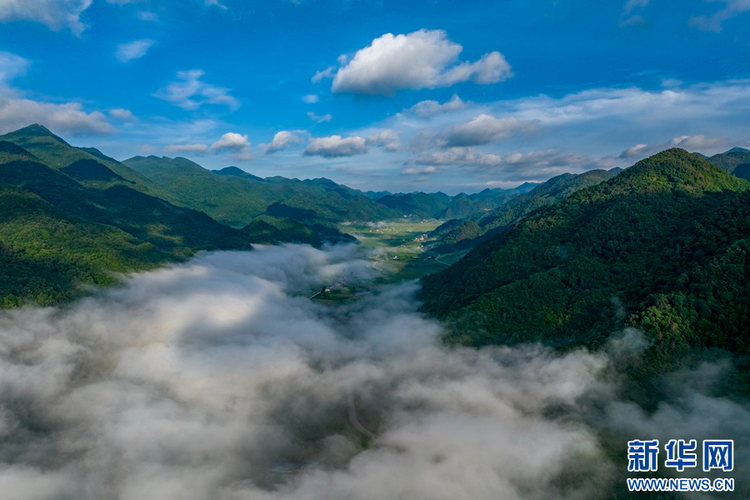 重庆巫溪红池坝：群山环抱 风景宜人