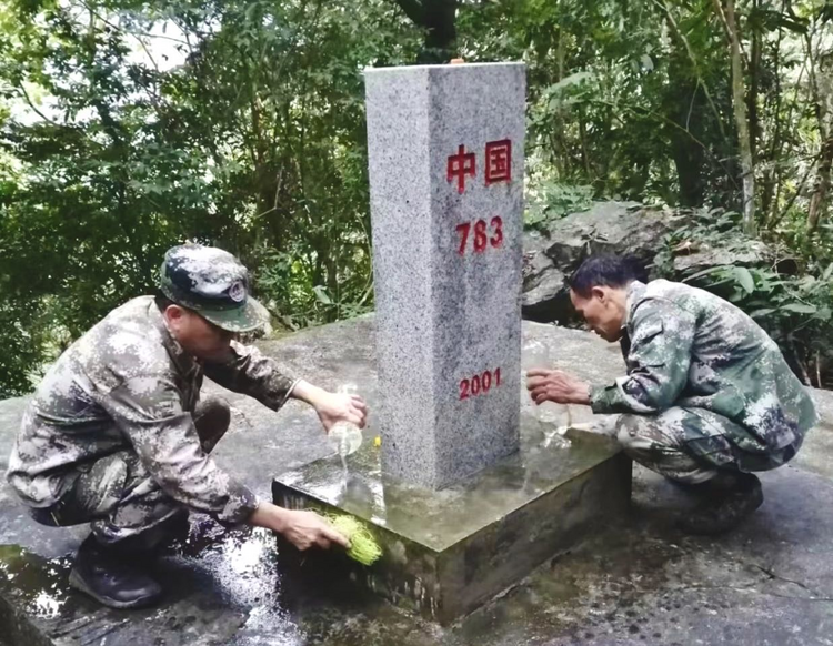 广西“云说壮美 走边关”：一条巡边路 浓浓“爱国情”_fororder_图片2