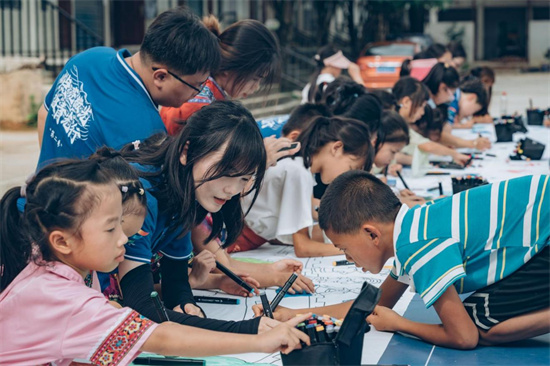 支教乡村、筑梦助学、青春接力……这个暑假，盐师学子这样服务广西！_fororder_图片14