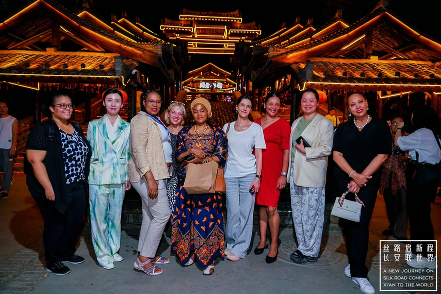 2024 Ambassadors' Wives' Trip to Xi'an, Zhouzhi County_fororder_图片2