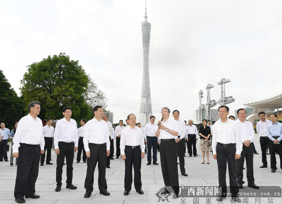 【头条】鹿心社陈武率广西党政代表团赴广东学习考察