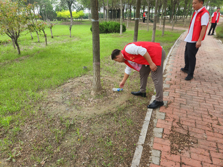 沧州南大港：“党建＋河湖长制”厚植生态底色_fororder_图片 3