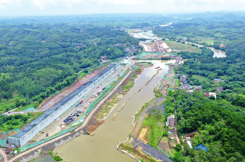 平陆运河加速建设 世界级运河雄姿初显