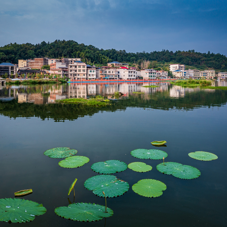 湖南邵阳天子湖湿地公园——碧水青山间的璀璨明珠