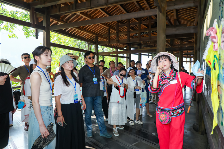 【大美三峡在宜昌】打卡三峡人家 寻访信义当阳 海外嘉宾感悟中华传统文化_fororder_图片8