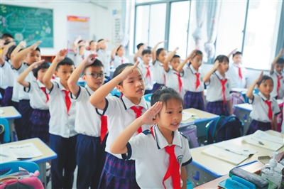 海口多所中小学有序复学复课