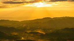 （转载）宜宾：蜀南竹海 山寺朝霞风光美