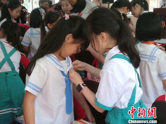 台湾台南宝仁小学师生赴广州进行文化参访和交流