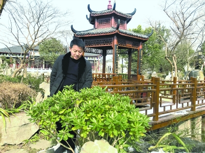 【图说江夏】回乡能人投资6000万建徽派庄园