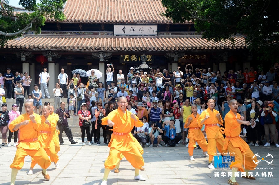 航拍泉州少林寺 感受禅武文化