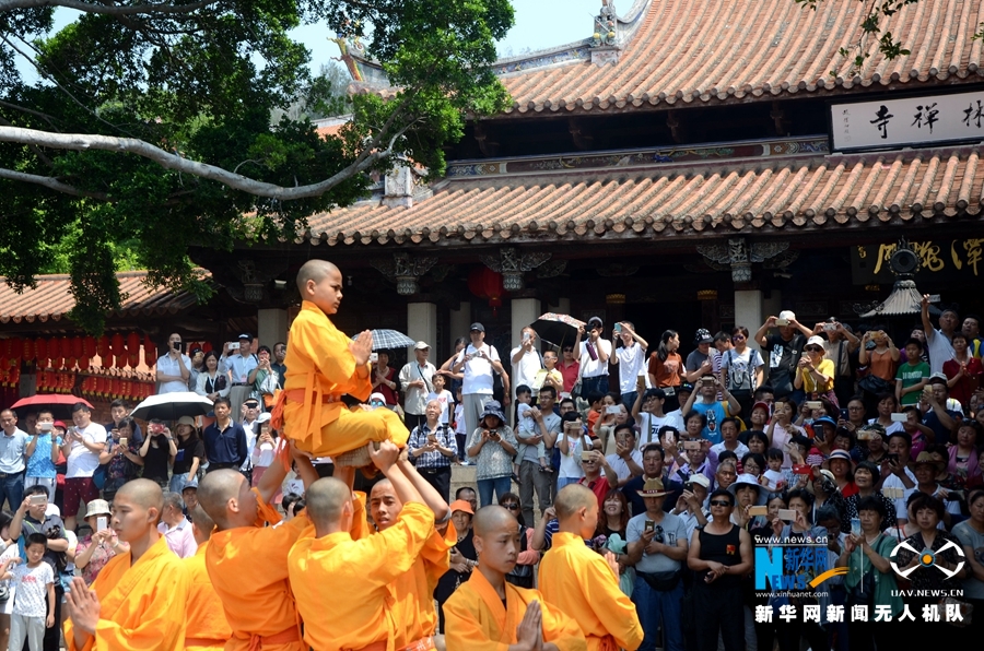 航拍泉州少林寺 感受禅武文化