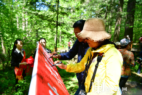 “中国最美红松”在雪乡揭牌 夏季旅游产品清凉上线