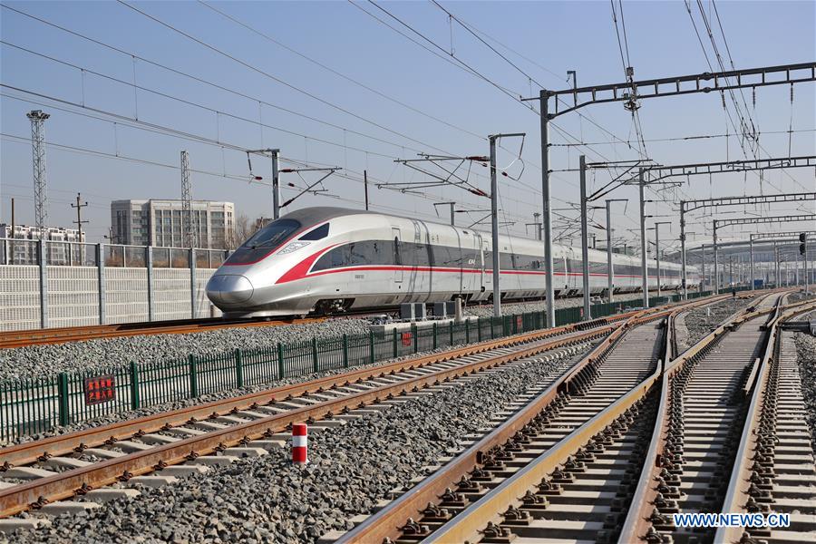 Construction of each station along Beijing-Zhangjiakou high-speed railway to be completed