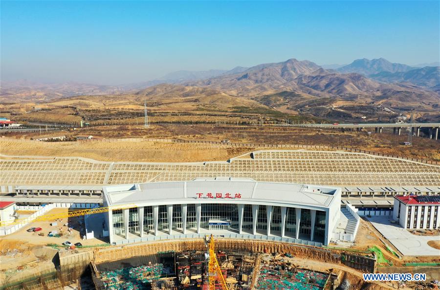 Construction of each station along Beijing-Zhangjiakou high-speed railway to be completed