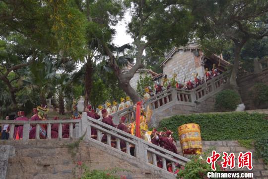 600余名台湾信众“登陆”拜妈祖