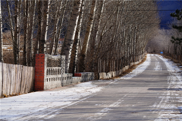 围场雪乡 七彩银里