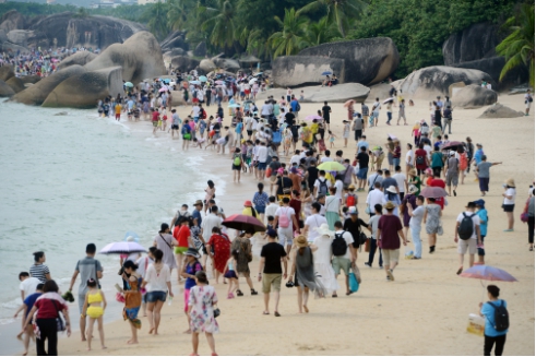 【视觉海南图文列表】【即时快讯】天涯海角游览区获评三亚放心游“金牌商家”