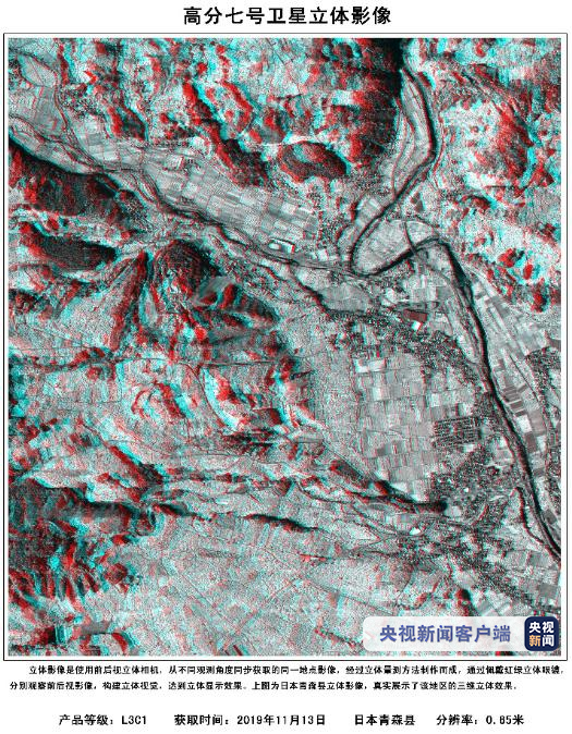 “太空3D大片”来了！高分七号卫星首批影像图发布