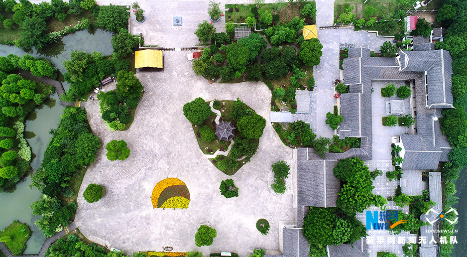 航拍无锡梁鸿湿地公园 探寻吴地历史