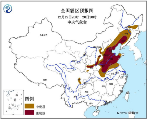 全国过半省份遭“霾伏” 多地PM2.5爆表