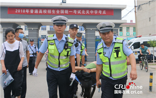 【三秦大地 渭南+移动列表】高考首日 陕西澄城交警全程护送特殊考生获点赞