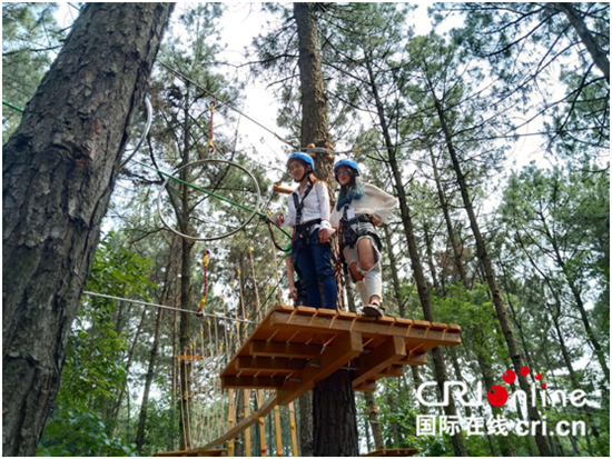 （供稿 旅游列表 三吴大地南京 移动版）南京高淳桠溪国际慢城丛林穿越项目正式试运营