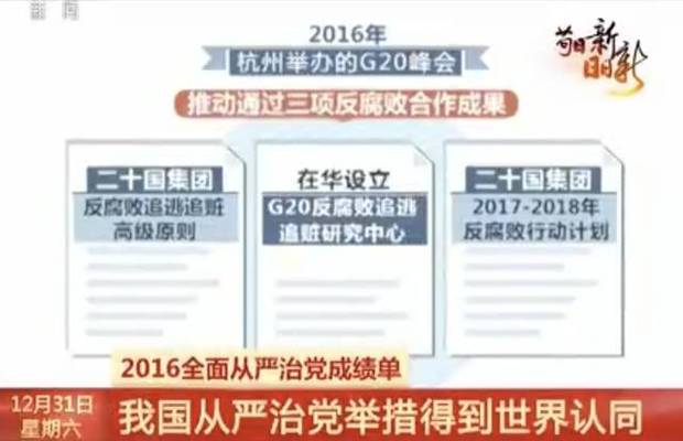 必知 | 2016年发生的这些大事 推动整个中国在前进！