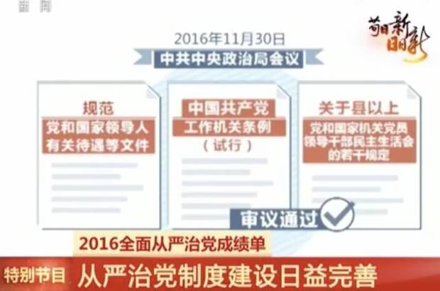 必知 | 2016年发生的这些大事 推动整个中国在前进！