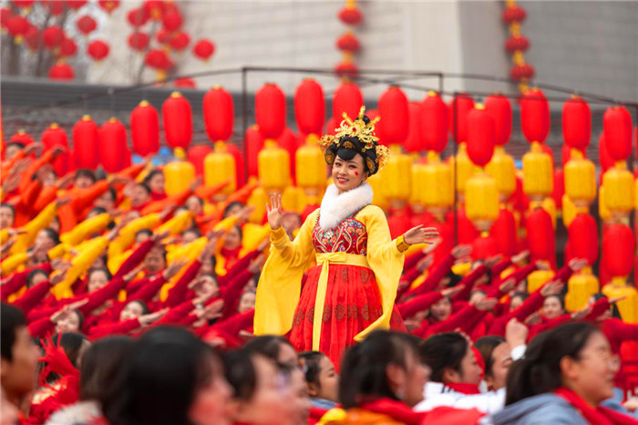 （加急）央视“我们的中国梦——2020年东西南北贺新春”节目录制走进西安曲江新区大唐芙蓉园