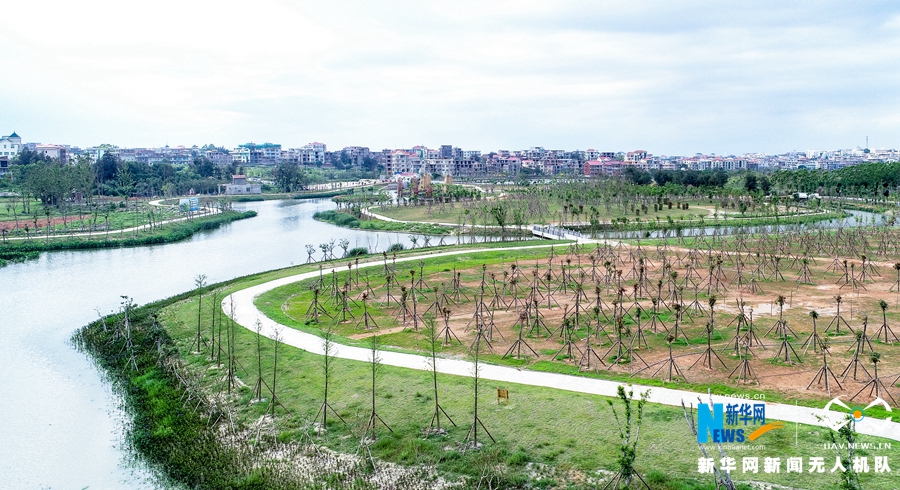 福建湄洲岛“治水”展露生态美景