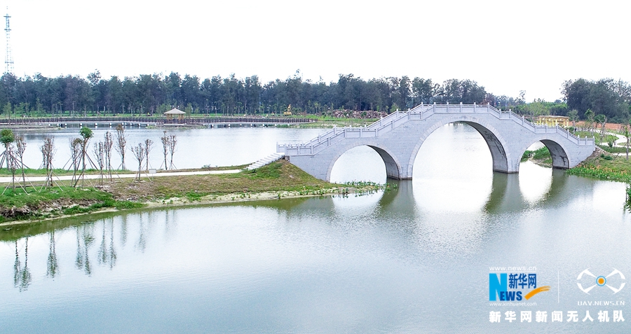 福建湄洲岛“治水”展露生态美景