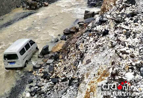 贵州长顺遭受强降雨 多地受灾