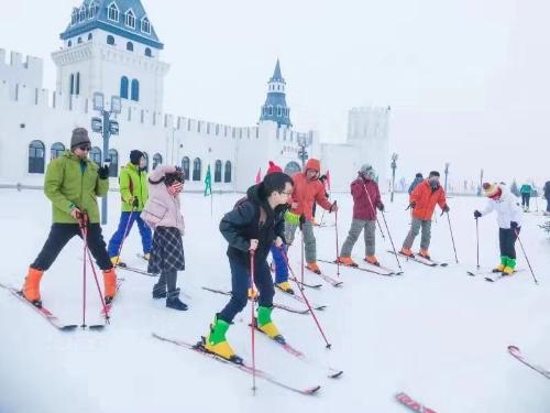 呼兰河口湿地：童话冰雪世界