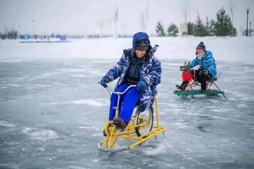 呼兰河口湿地：童话冰雪世界