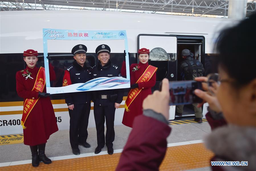 China's high-speed rail links Winter Olympics cities