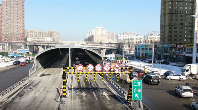 沈阳长青街快速路通车 从东一环至浑南区仅需7分钟