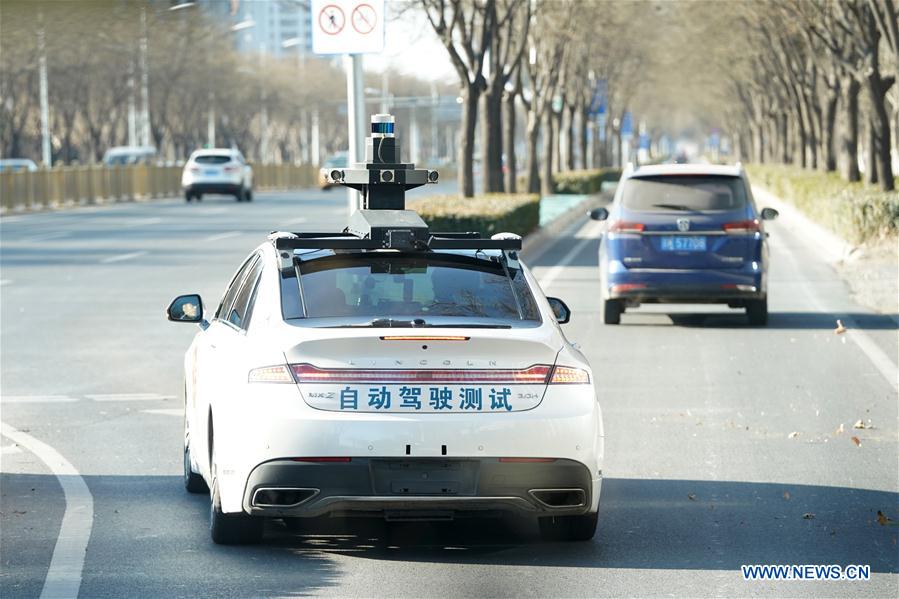 Beijing adds area for self-driving vehicle tests with passengers