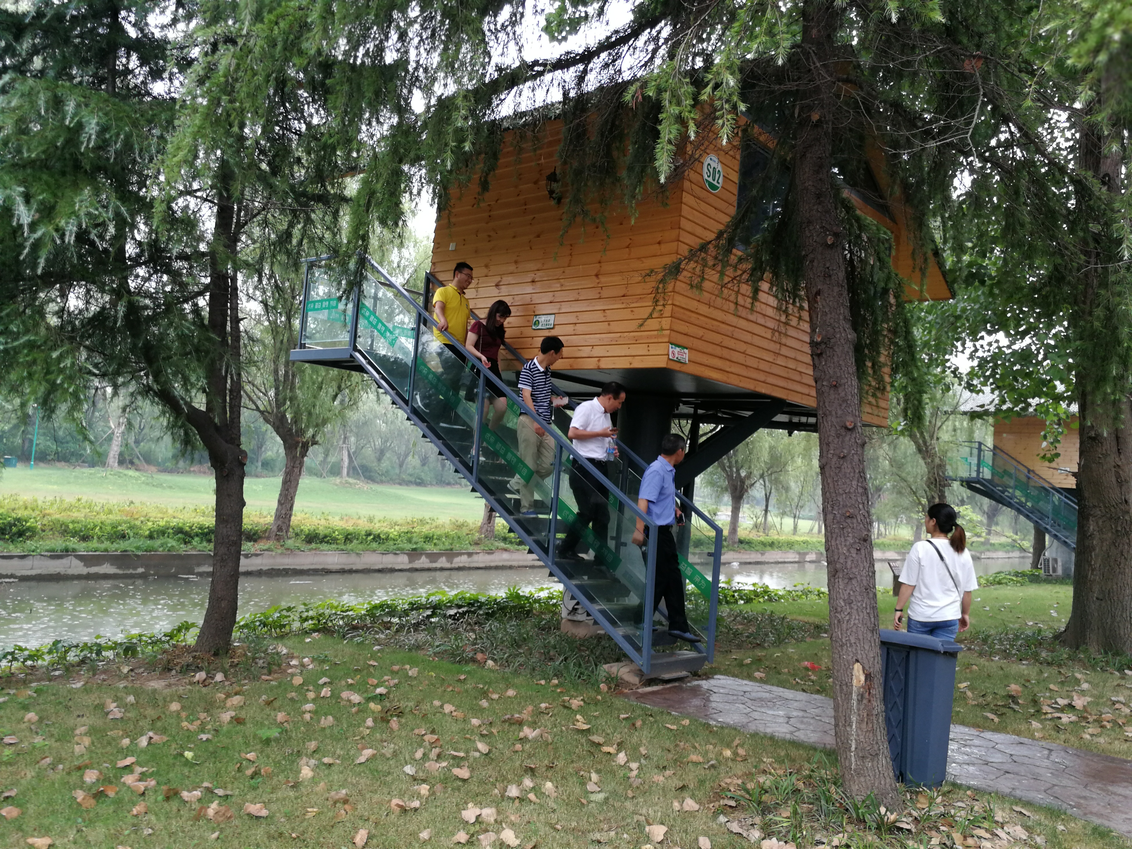 （供稿 旅游列表 三吴大地南通 移动版）雨中探访南通开沙岛 途居露营地别有一番韵味