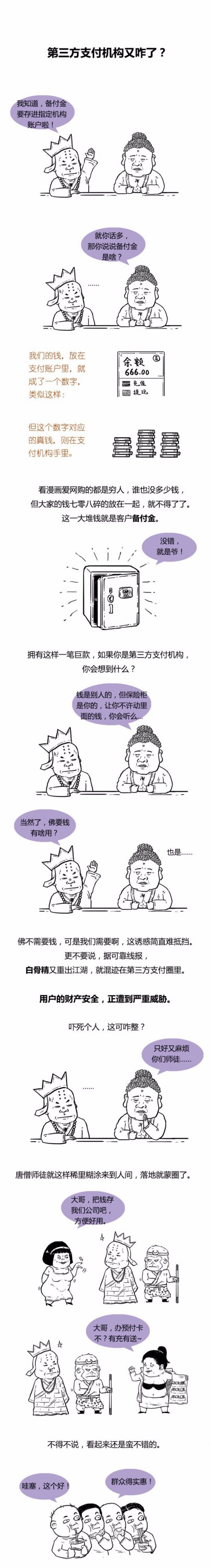 漫画解读 | 第三方支付机构又咋了？