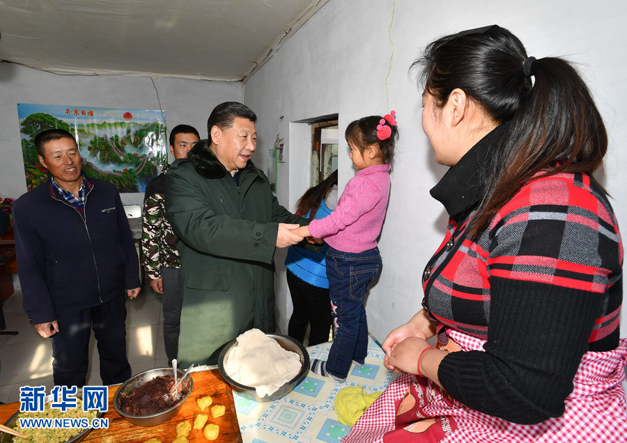 习近平春节前夕赴河北张家口看望慰问基层干部群众