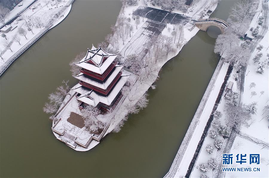 江苏多地迎鸡年首场降雪