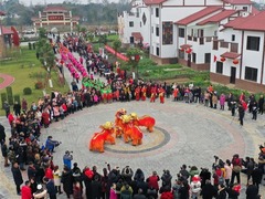 绵竹“中华年俗村”：打造幸福美丽新村升级版